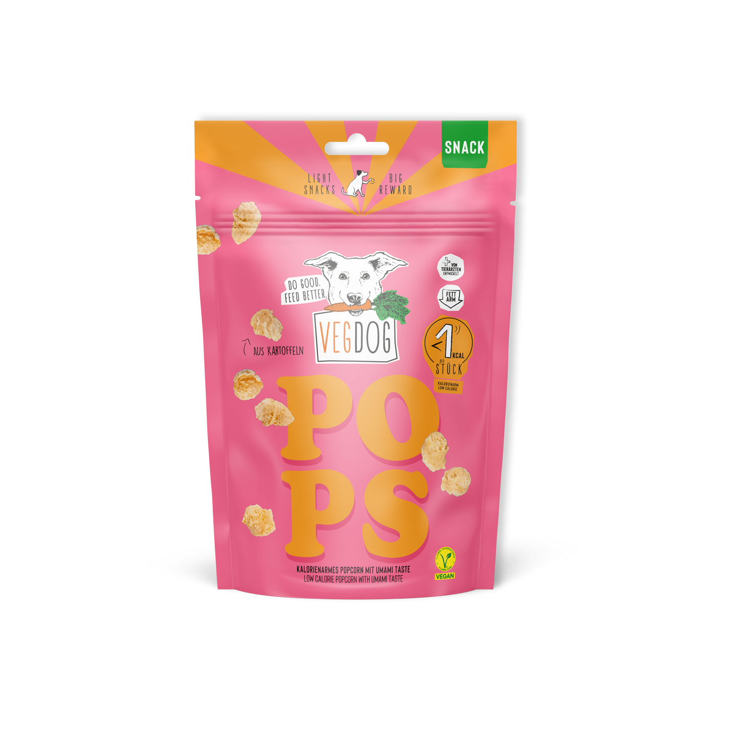 Friandises soufflées pour chien - Pops  - Vegdog