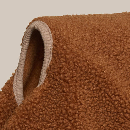 Pull pour chien en teddy marron - Drew