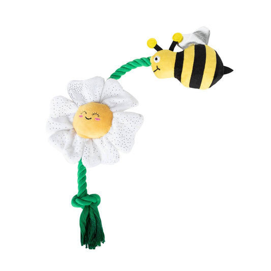 Jouet pour chien Fleur & Abeilles à tirer – Petshop by Fringe Studio