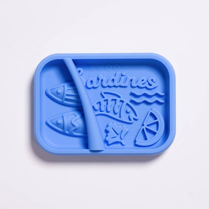 Tapis de léchage pour chien - Boite de sardines - Awoo