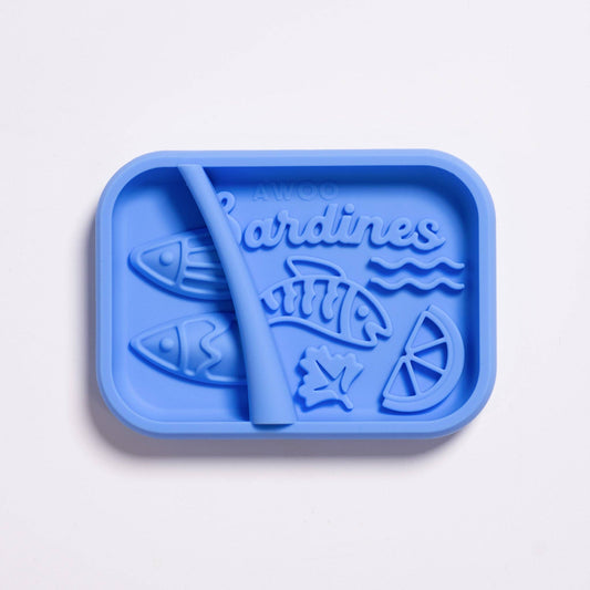 Tapis de léchage pour chien - Boite de sardines - Awoo