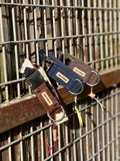 collier pour chien - Billy Jeans - Grogne x Atelier Dogstories