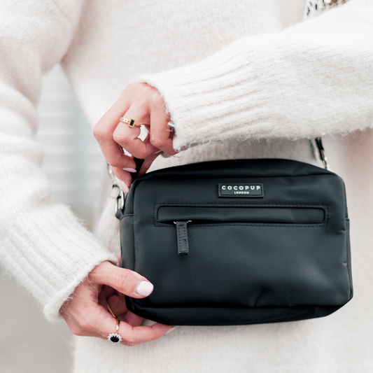 Dog Walking Bag - Noir/Latte
