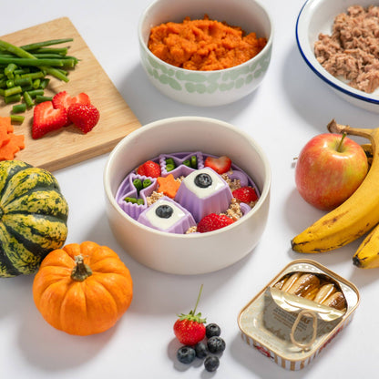 Tapis de léchage pour chien - macaroni - Jaune - Awoo