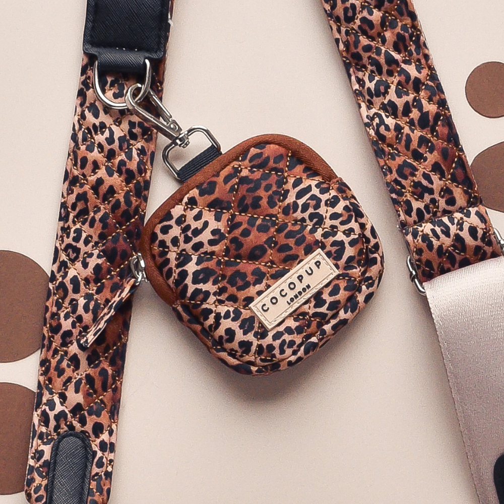 Pochette à friandises - léopard matelassé - CocoPup