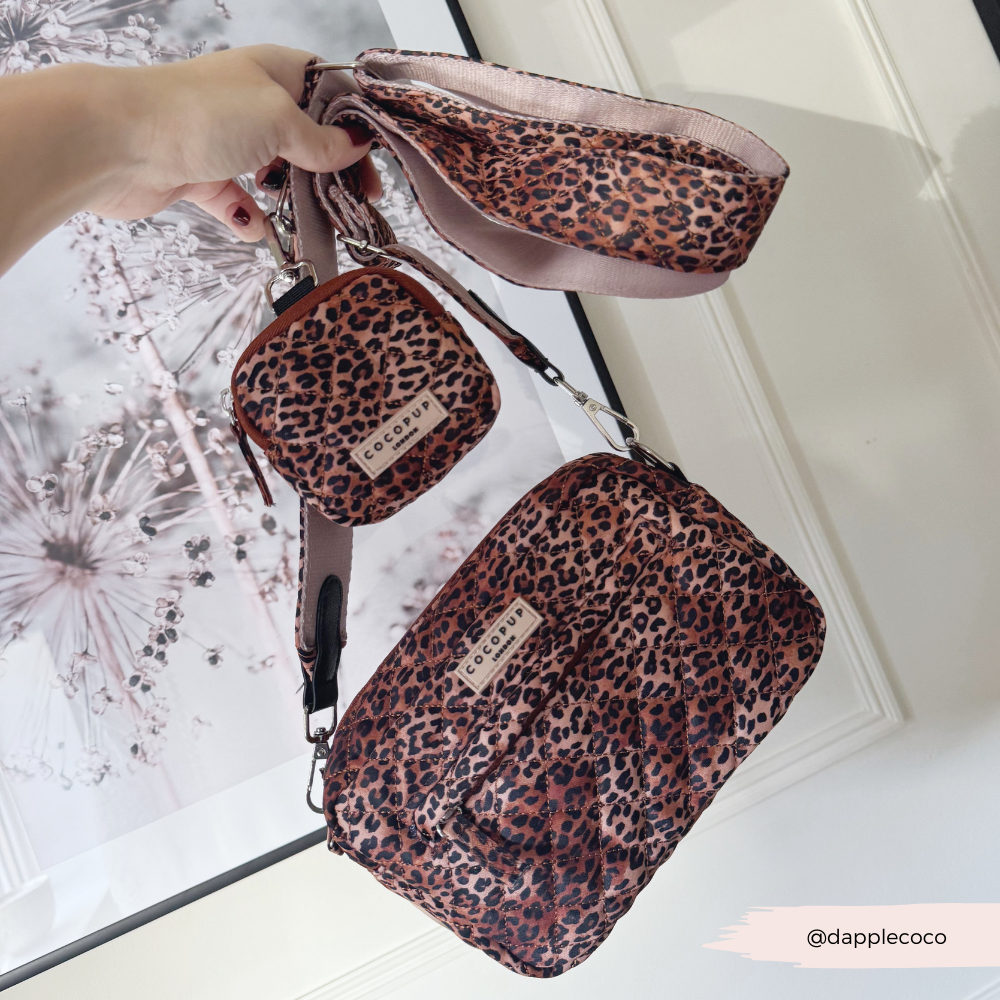 Pochette à friandises - léopard matelassé - CocoPup