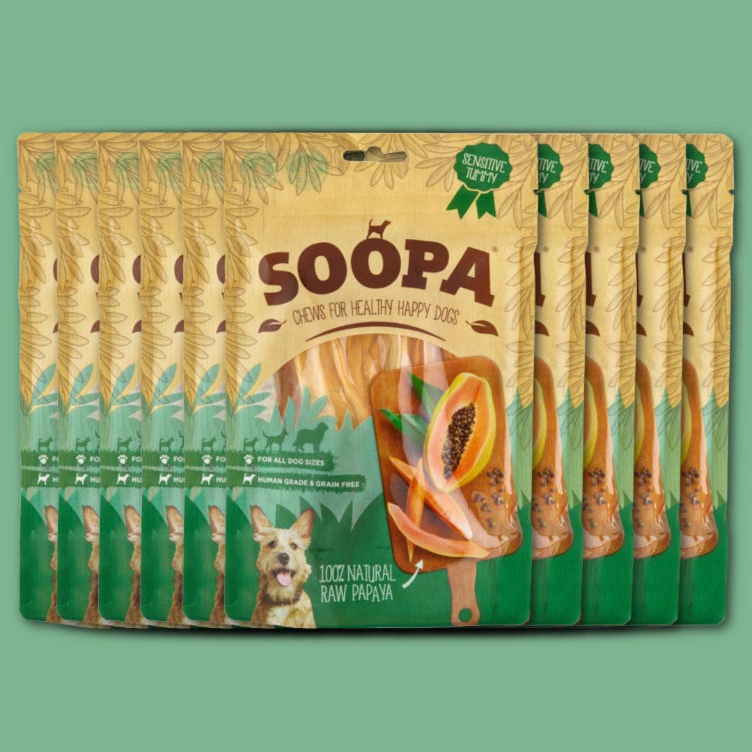 Friandises naturelles à la papaye pour chiens - Soopa