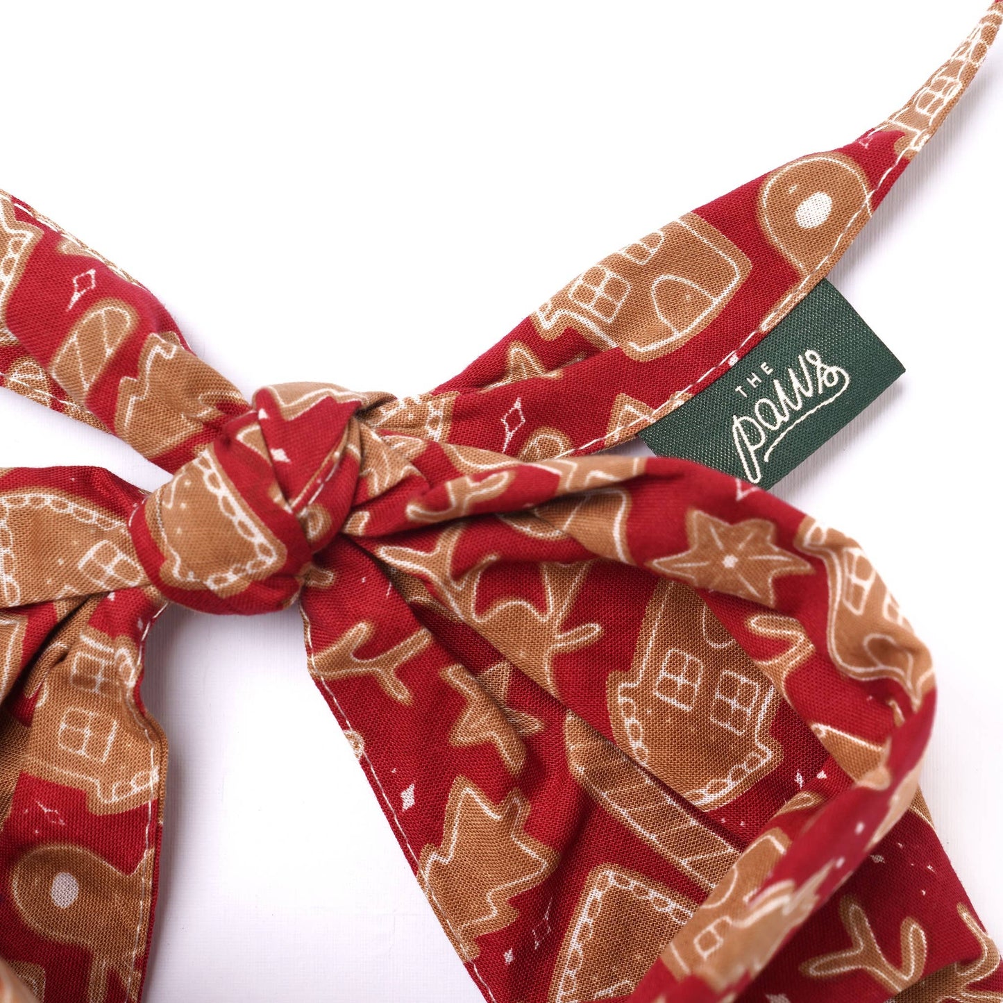 Bandana de Noël pour chien - Cookies du Père Noël - The Pas