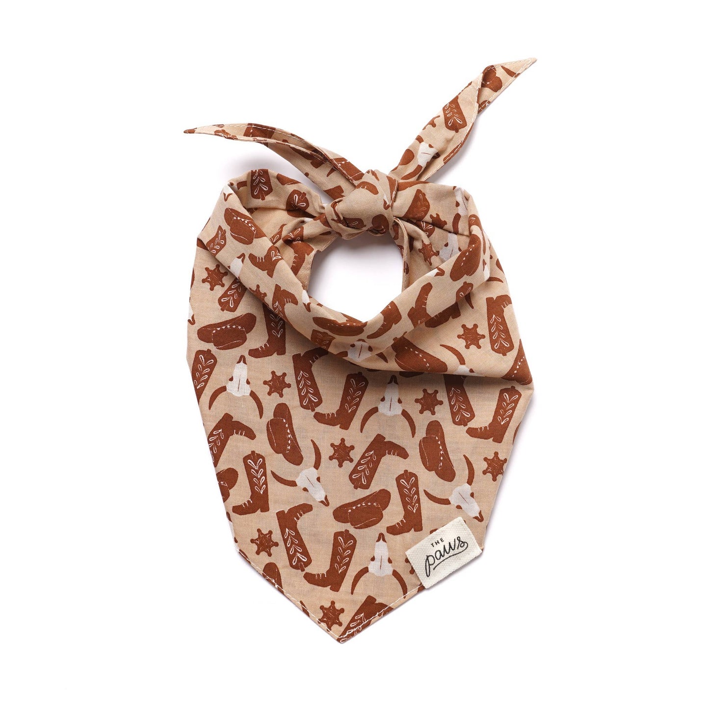 Bandana pour chien cow-boy - The Paws