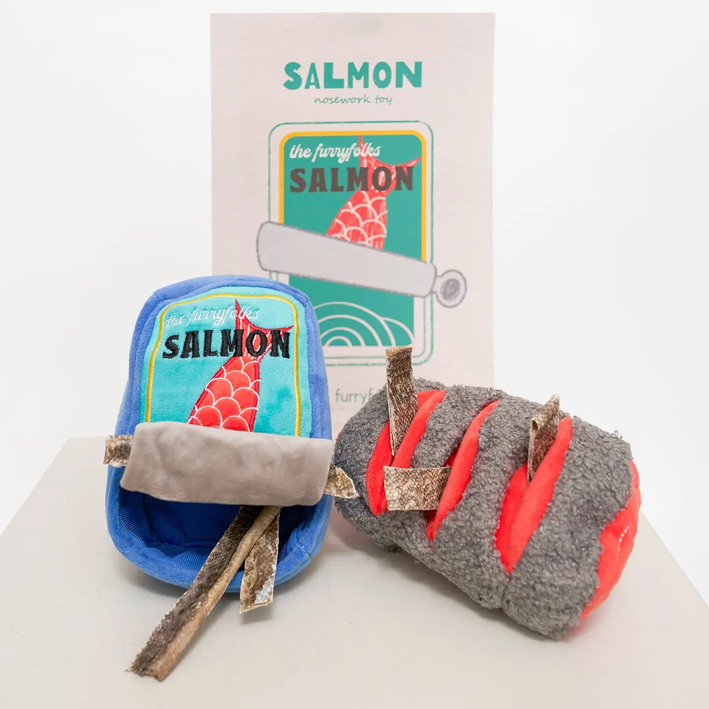 jouet de fouille - Boite de conserve de saumon - The FurryFolks