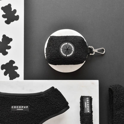 Porte-sacs à crotte pour chien - Teddy noir - Cocopup