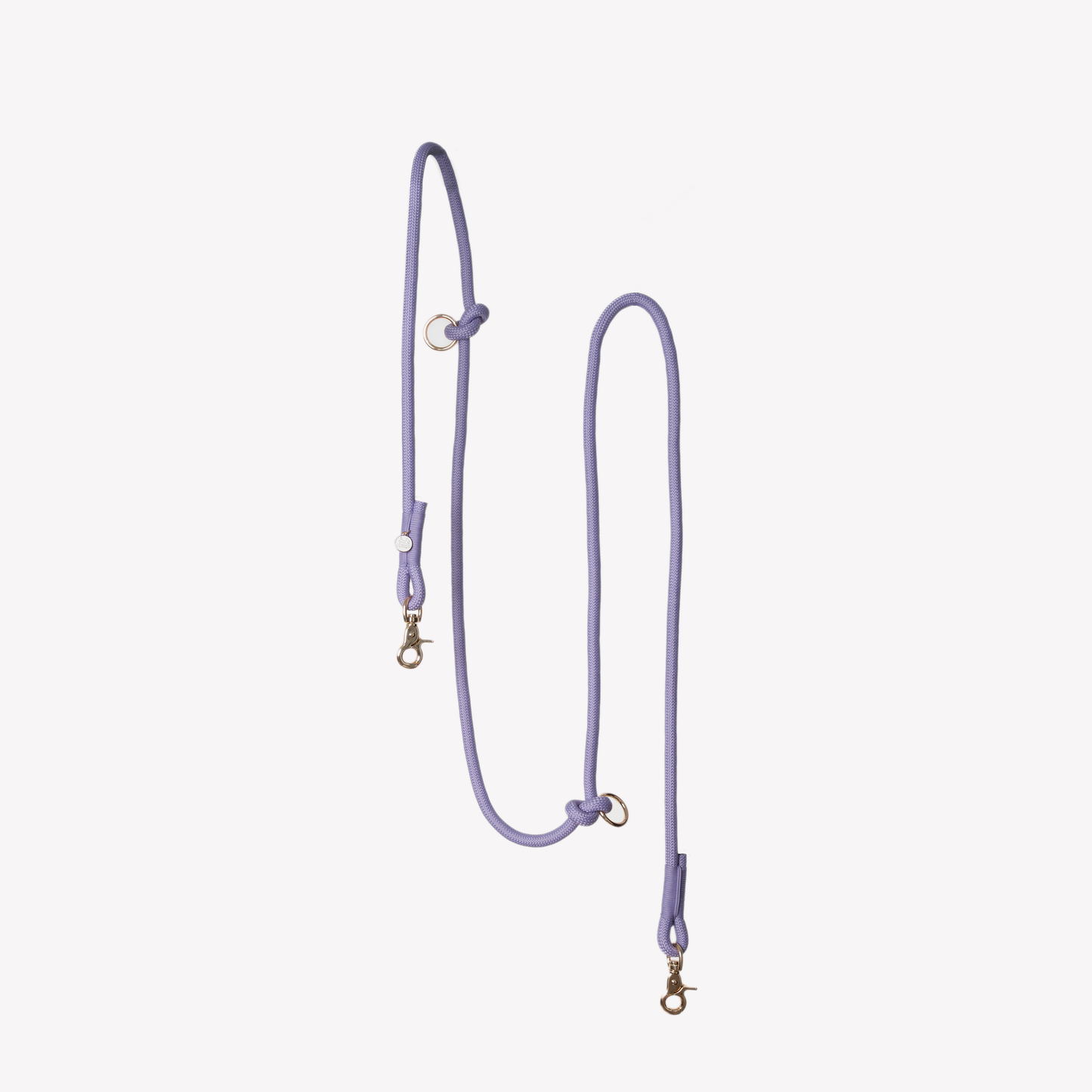 Lavender - Laisse en corde tressée pour chien mains libre - Furlou